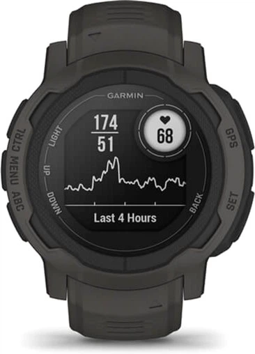 Zegarek sportowy Garmin Instinct 2 Graphite (010-02626-00) - obraz 2