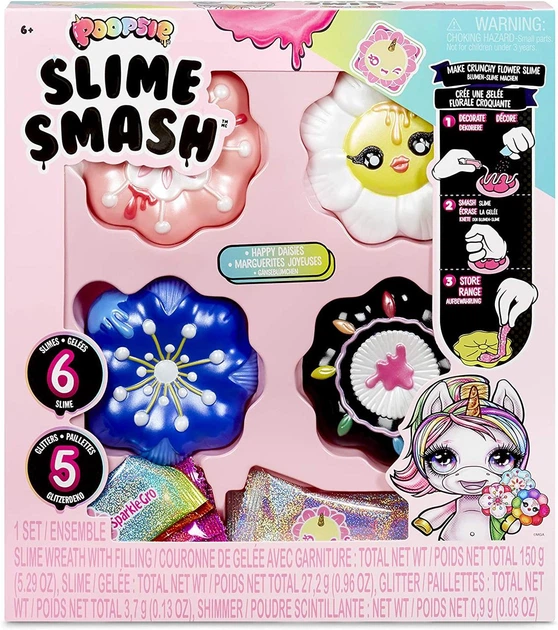 Пупси Слайм Донат Poopsie Slime Smash Happy Daisies Donut