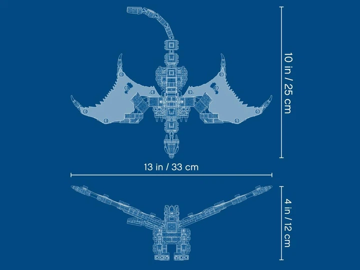 Lego Ninjago Боевой дракон Мастера Ву 71718 – игрушки с доставкой