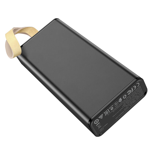 Power Bank BOROFONE BJ18 Coolmy 20000 mAh Чорний - Фото 4 Power Bank BOROFONE BJ18 Coolmy 20000 mAh Чорний - зображення 4