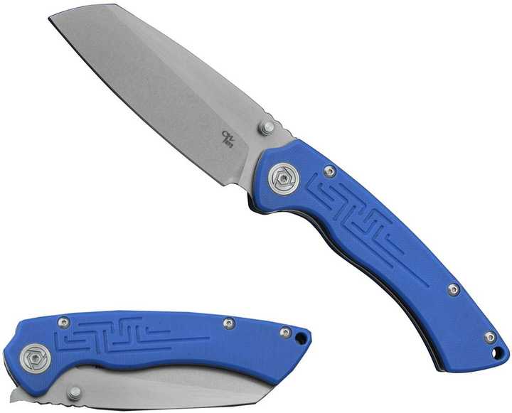 Кишеньковий ніж CH Knives CH Toucans-G10 Blue - зображення 2