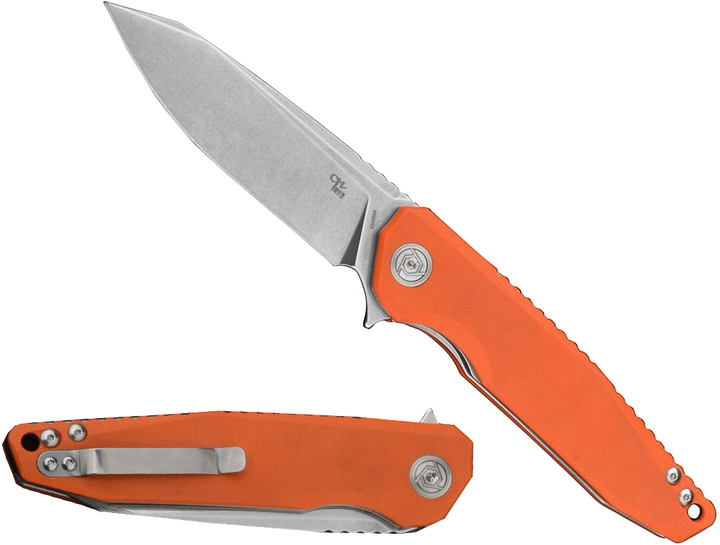 Карманный нож CH Knives CH 3004-G10 Orange - изображение 2