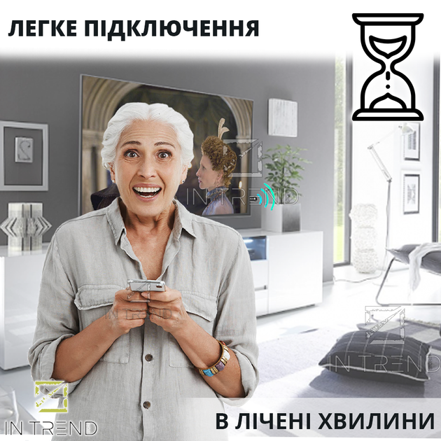 Медиаплеер адаптер AnycastPLUS Черный беспроводной приемник для трансляции экрана смартфона планшета на телевизор ретранслятор Wi-Fi - изображение 6