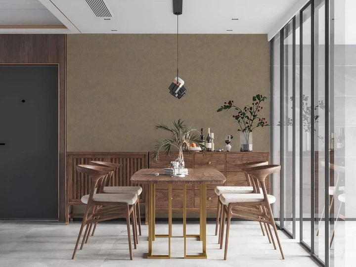 Обои AS Creation My Home My Spa 38698-3 с шестиугольниками коричневые 0.53 x 10.05 м - изображение 4