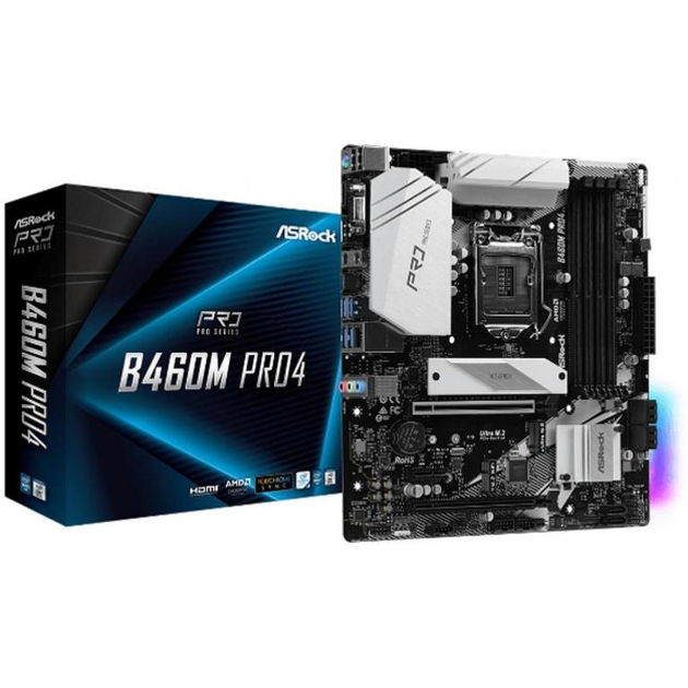 Материнская плата ASRock B460M Pro4 – фото, отзывы, характеристики в ...