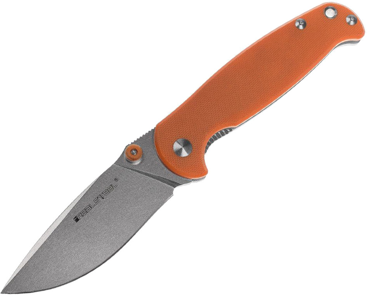 Кишеньковий ніж Real Steel H6-S1 orange-7776 (H6-S1orange-7776) - зображення 1