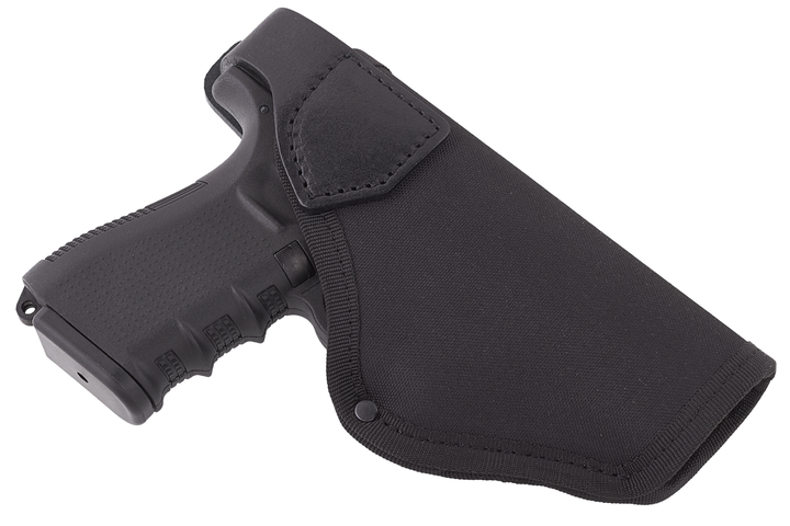 Кобура Retay G-17 Glock-17 поясна Oxford 600D шкіра чорна MS - зображення 1