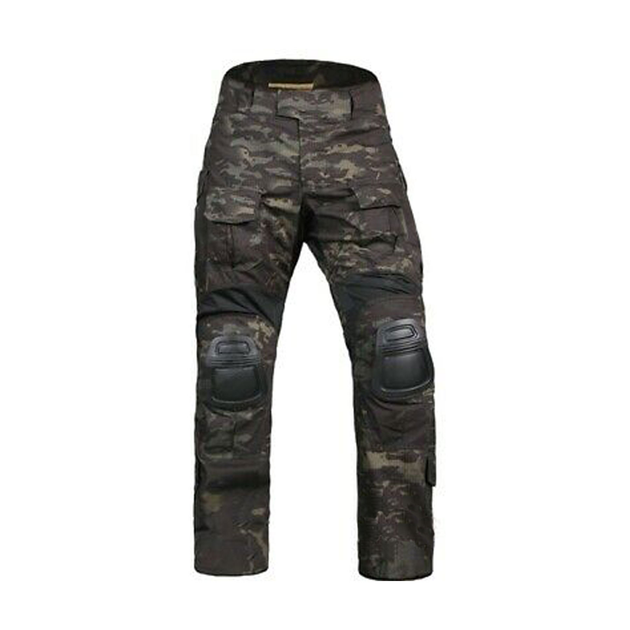 Штани Emerson G3 Tactical Pants чорний камуфляж 38/36 - зображення 1