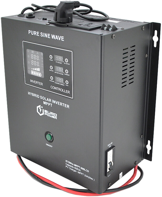 ИБП EuroPower RTSWm-MPPT-500LCD 500VA/300W - изображение 1