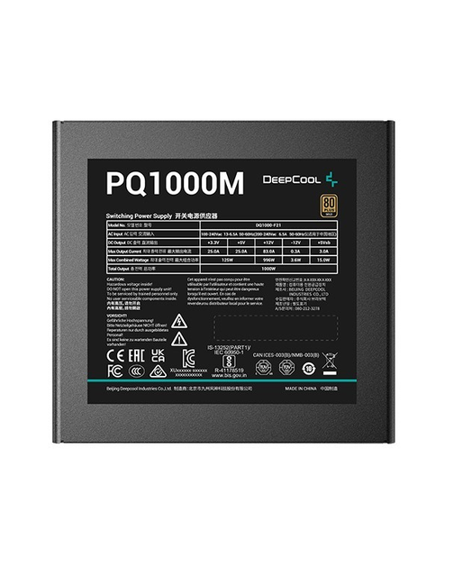 Блок питания DEEPCOOL 1000W (PQ1000M) – фото, отзывы, характеристики в ...
