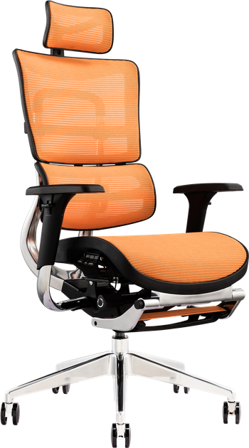 Офисное эргономичное кресло GT Racer X-802L Orange (W-23) - Фото 1 Офисное эргономичное кресло GT Racer X-802L Orange (W-23) - изображение 1