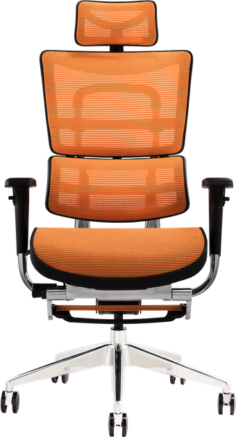 Офисное эргономичное кресло GT Racer X-802L Orange (W-23) - Фото 9 Офисное эргономичное кресло GT Racer X-802L Orange (W-23) - изображение 9