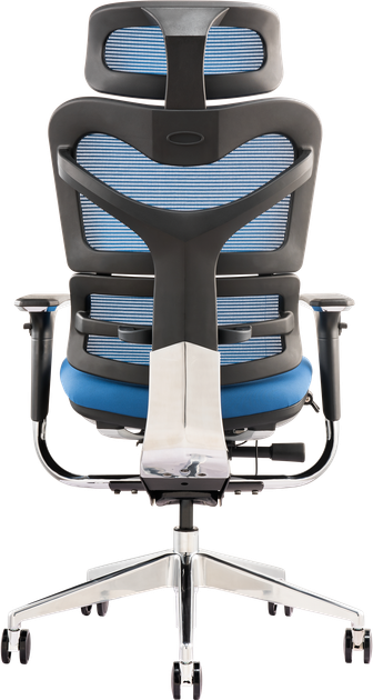 Офисное эргономичное кресло GT Racer X-782 Blue (W-25 B-45) - изображение 7