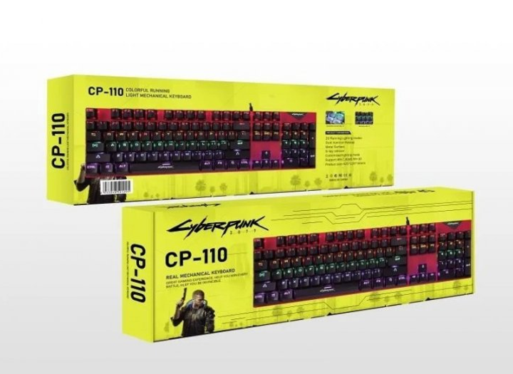 Игровая механическая клавиатура с подсветкой CYBERPUNK CP-110 RGB - изображение 4