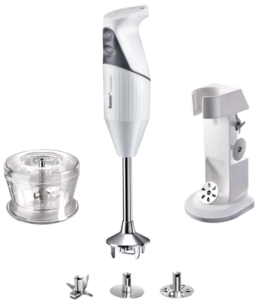 Блендер Bamix DeLuxe белый M200 - Фото 1 Блендер Bamix DeLuxe белый M200 - изображение 1