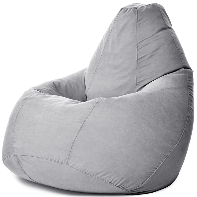 Кресло Мешок Груша Велюр размер Большой Студия Комфорта Серый – фото,отзывы, характеристики в интернет-магазине ROZETKA от продавца: Mio lounge