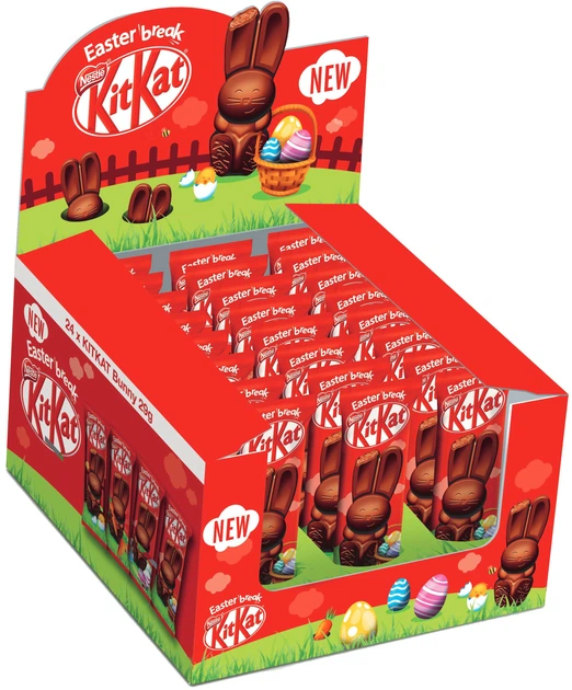 Упаковка батончиков KitKat Bunny 24 шт x 29 г (8000300395631