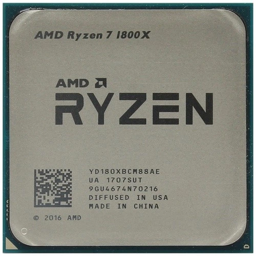 Процессор AMD Ryzen 1800X (YD180XBCM88AE) sAM4, tray