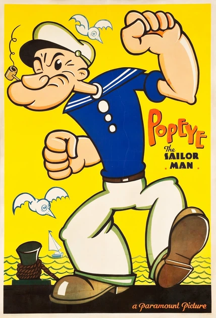 Постер Comicsmerch Моряк Папай | Popeye A3 297x420 mm (TP384