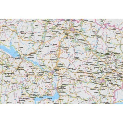 Карта автомобільних доріг України - Фото 2 Карта автомобільних доріг України - зображення 2