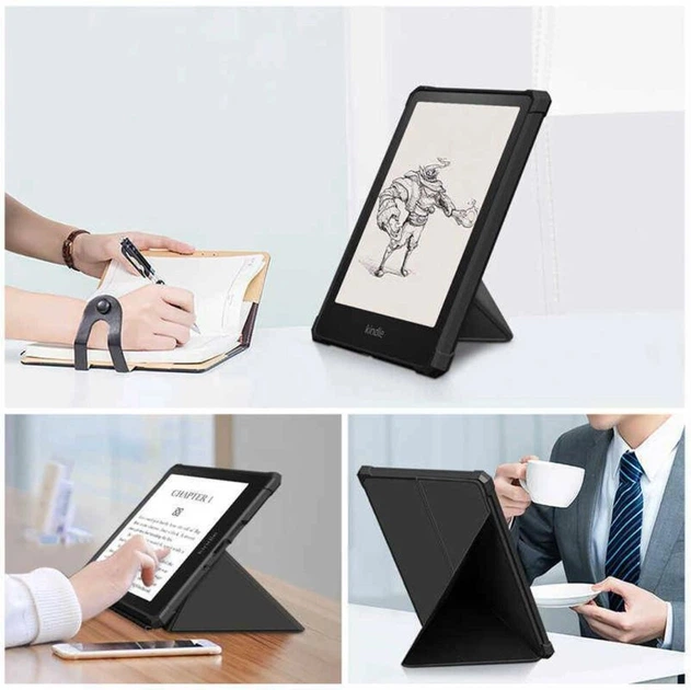 Обложка Primolux Transformer для электронной книги Amazon Kindle Paperwhite 11th Gen 2021 - Black Primolux черный - изображение 6