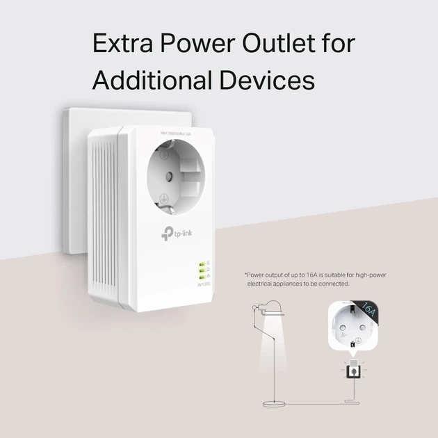 Zestaw adapterów TP-LINK Powerline TL-PA7017P KIT - obraz 6