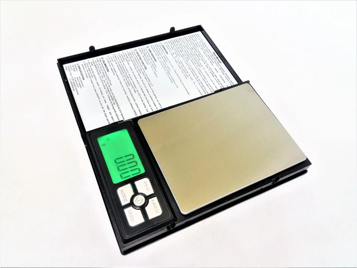 ​Весы электронные Domotec Notebook 1108 до 500gr/0.01g в виде книжки - изображение 3