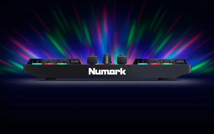 DJ контроллер со встроенным световым шоу NUMARK PARTY MIX II