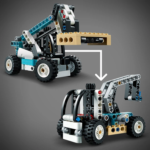 Конструктор LEGO Technic Телескопічний навантажувач 143 деталей (42133) - зображення 8