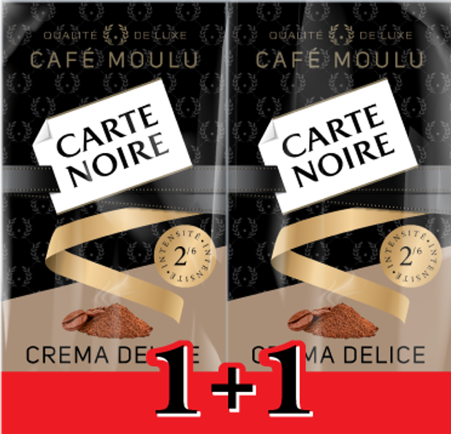 Купить Кофе молотый Carte Noire Crema Delice 250 г х 2 шт ...