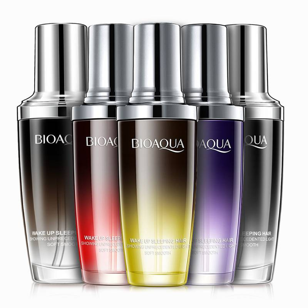Масло для волос BIOAQUA Wake Up Sleeping Hair Rose 3 с экстрактом розы ...
