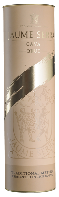 Вино ігристе Jaume Serra Cava Brut біле сухе 0.75 л 11.5% у тубусі (1122046220460) - зображення 3