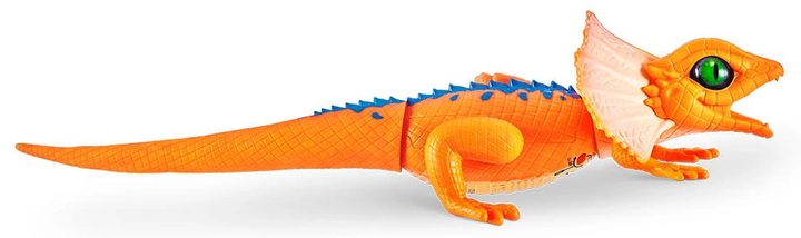 Інтерактивна іграшка Pets & Robo Alive Помаранчева плащеносна ящірка (6900007277242) - зображення 2