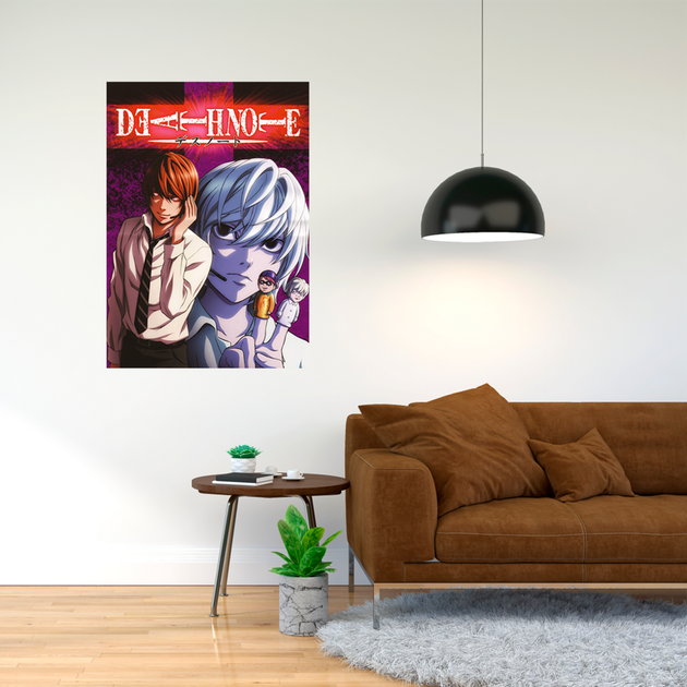 Плакат-постер с принтом Death Note - Тетрадь смерти А3 ПЛ000243 - Фото 1 Плакат-постер с принтом Death Note - Тетрадь смерти А3 ПЛ000243 - изображение 1