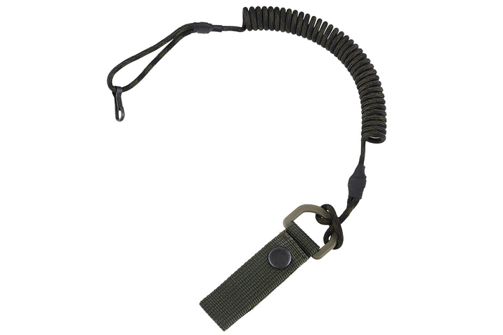 Тренчик карабин шнур страховочный витой паракорд темный камуфляж 980 MS - изображение 1