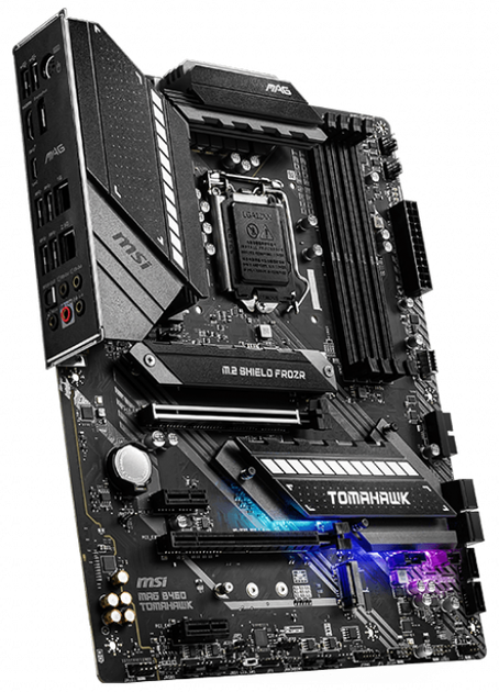 Материнская плата MSI MAG B460 Tomahawk (s1200, Intel B460, PCI