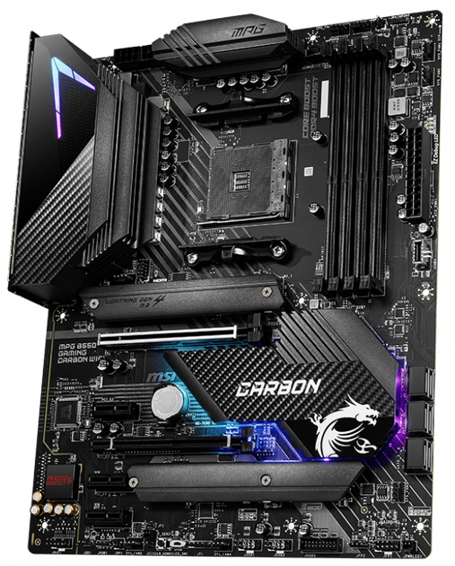 Материнская плата MSI MPG B550 Gaming Carbon WiFi (sAM4, AMD B550