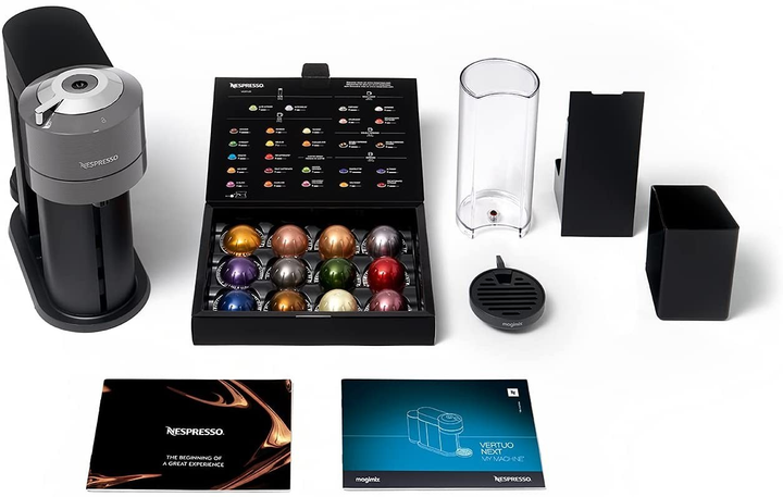 Капсульная кофемашина Nespresso Vertuo Next GDV1 Gray (серая