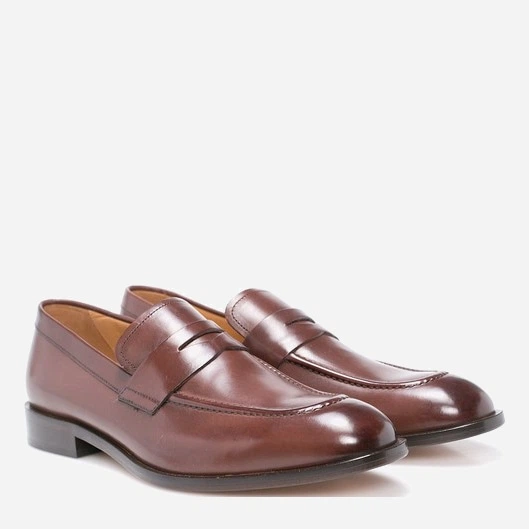 Loafersy męskie skórzane Geox U825LD/00043/C6027 42.5 (8058279131347) - obraz 2