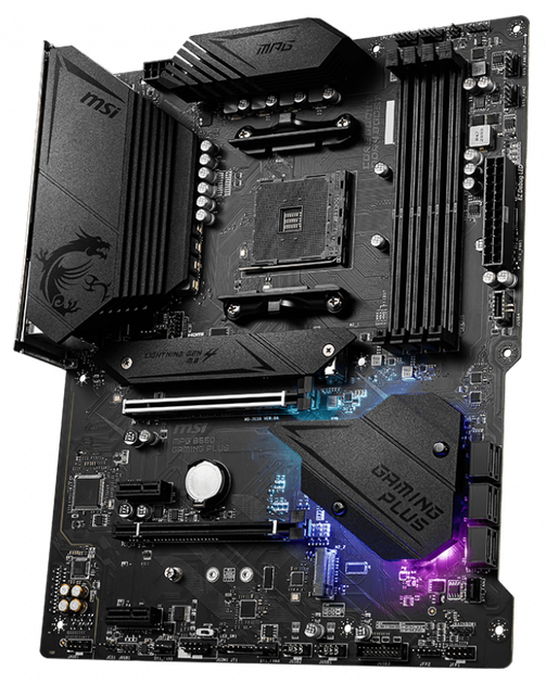 Материнская плата MSI MPG B550 Gaming Plus (sAM4, AMD B550, PCI-Ex16) - изображение 3