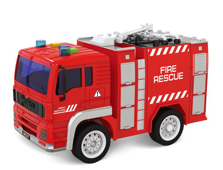 Детская инерционная Машинка для мальчиков Пожарная служба со звуками .