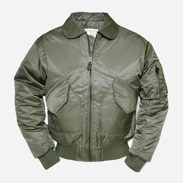 Куртка лётная мужская MIL-TEC CWU 10404001 L Olive (2000000004457) - изображение 1