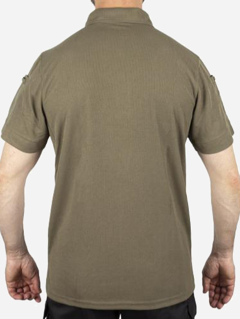 Поло тактичне MIL-TEC TACTICAL QUICK DRY POLOSHIRT 10961001 L Olive (2000980415090) - зображення 2