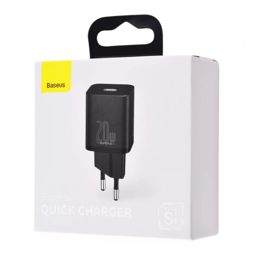 СЗУ Baseus Super Silicone PD Charger 20W (1Type-C) - изображение 2