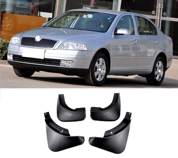 Бризковики XUKEY Skoda Octavia A5 (Шкода Октавія) 2004-2012 р. в. комплект 4 шт KEA600001A, KEA600002A - зображення 5