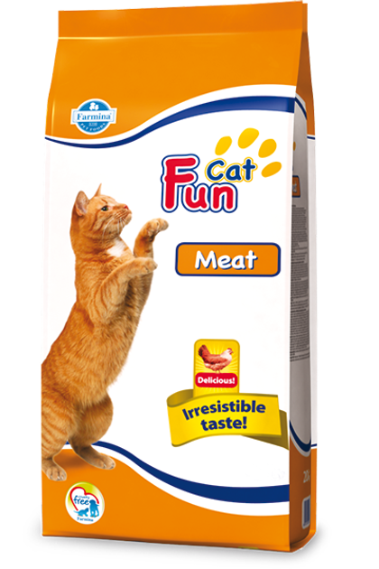 Сухий корм Farmina (Фармина) Fun Cat Meat для дорослих котів і котів ...