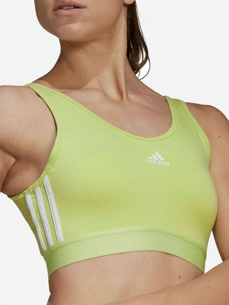 Спортивный топ женский Adidas W 3S Cro HF7232 M Pullim/White (4065423603616) - Фото 3 Спортивный топ женский Adidas W 3S Cro HF7232 M Pullim/White (4065423603616) - изображение 3