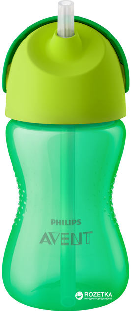 Чашка с трубочкой Philips AVENT 300 мл 12 мес+ Зеленая (SCF798/01) - изображение 1