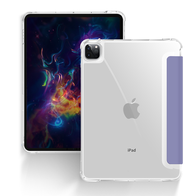 Силиконовый чехол Fruct Protect для iPad Pro 11 2018-22 Противоударный Фиолетовый - изображение 2
