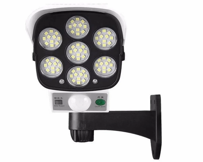 Муляж камера+прожектор 7 LED Solar Sensor Light Білий 2400 мАч (1614KMRMLJ) CLS55 - зображення 5